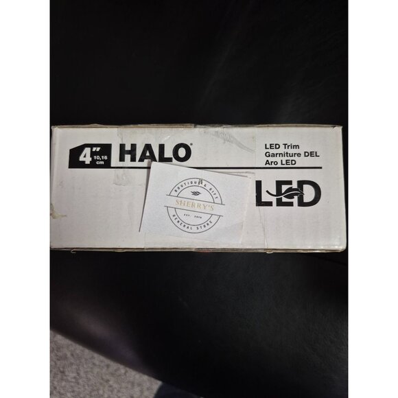 Halo 4" LED Trim Satin Nickel TL402SNS6 Wet Location Rated - Picture 2 of 5